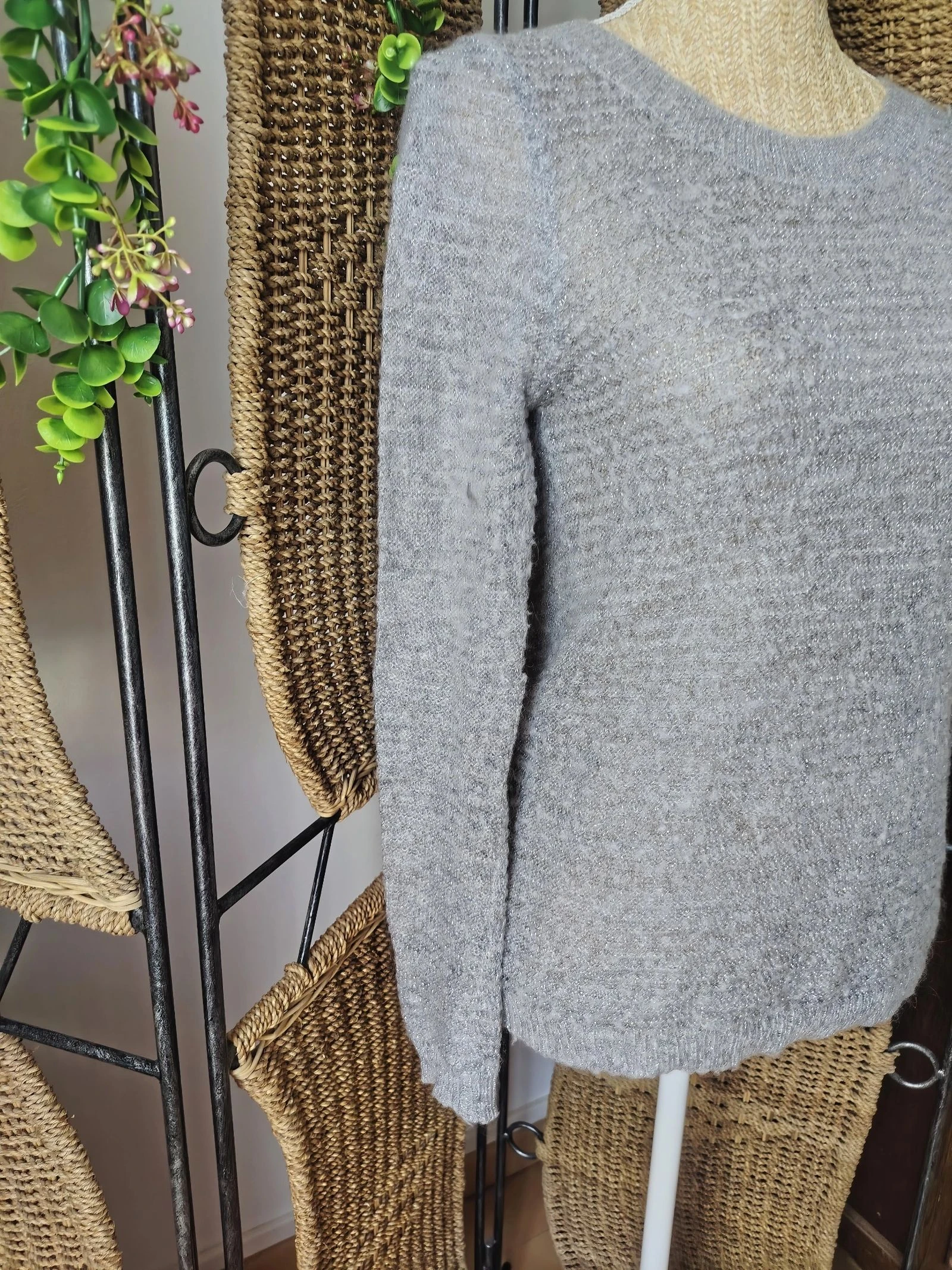 Pull gris femme 36 Season  – photo 3